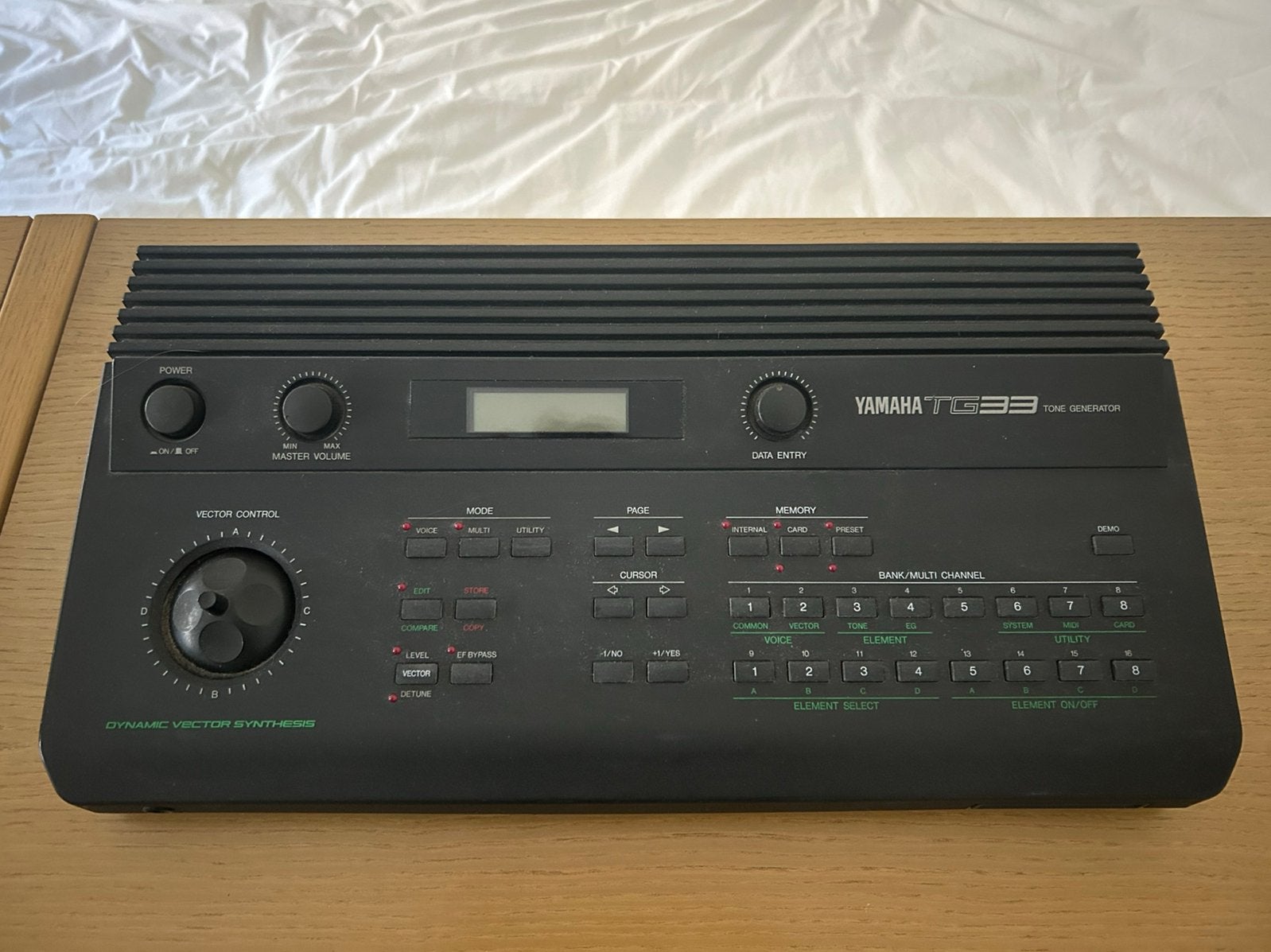 Yamaha TG-33, Ophalen, Gebruikt, Yamaha
