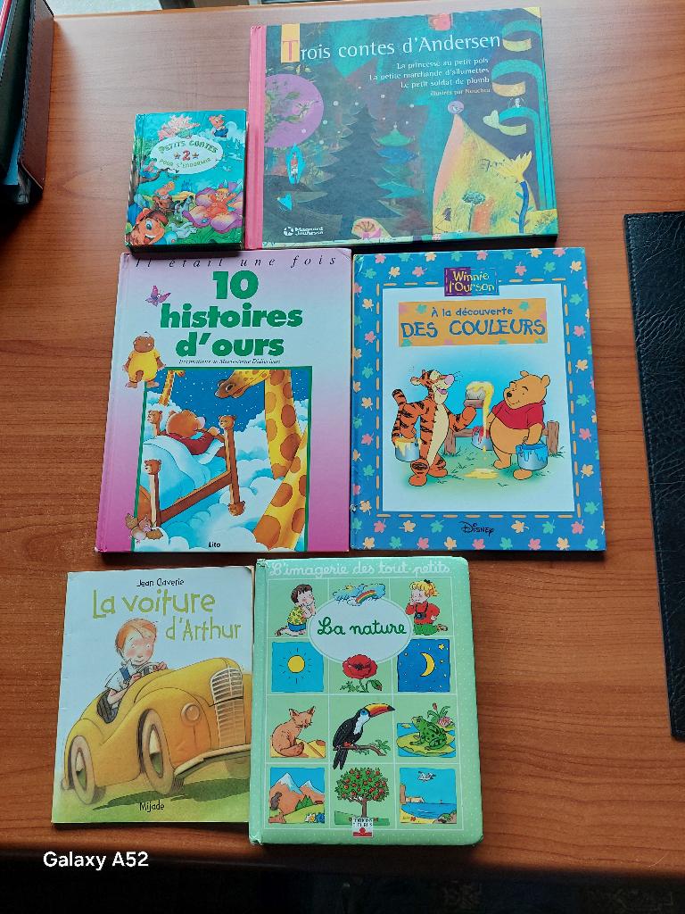 6 livres pour enfants à raconter ou à lire, Livres, Livres pour enfants | 0 an et plus, Utilisé, 3 à 4 ans, Enlèvement ou Envoi