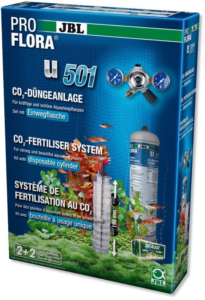 CO2 set JBL Pro Flora U501, Ophalen, JBL, Zo goed als nieuw, Inclusief toebehoren