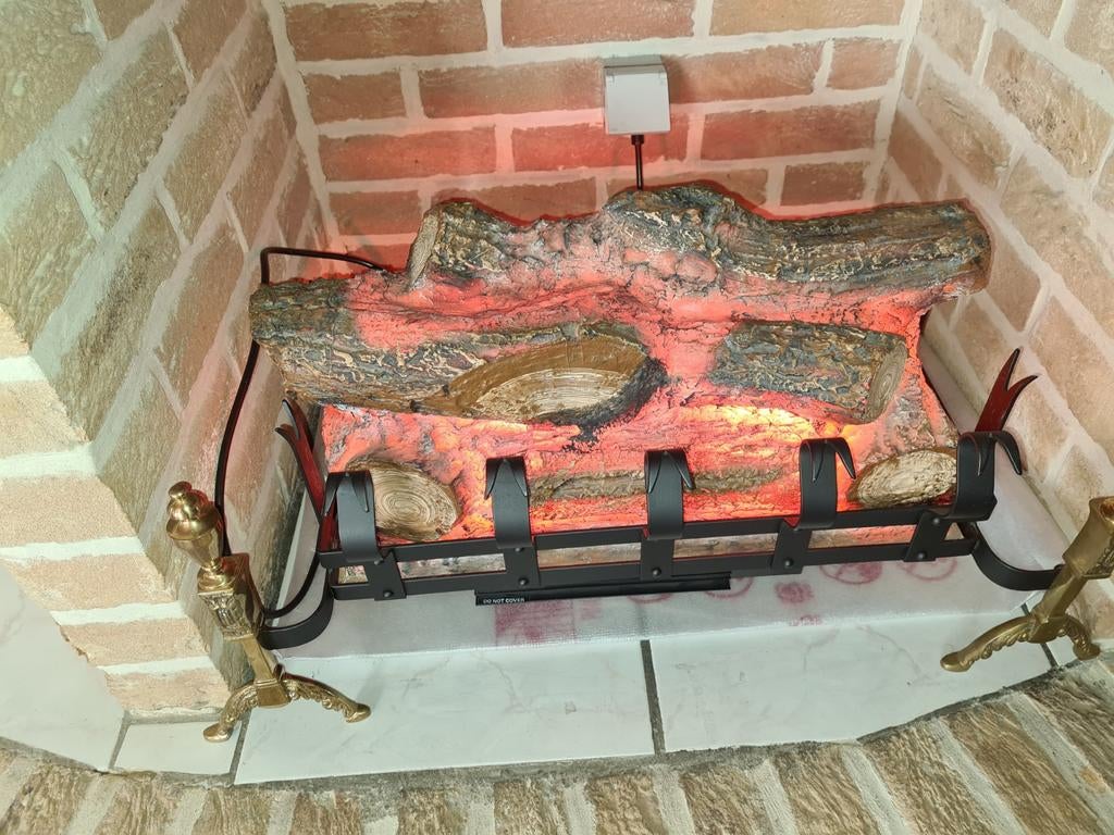Inbouw haardvuur, Ophalen, Gebruikt, Inzethaard, Elektrische haard