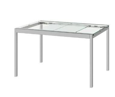 uittrektafel Ikea glivarp, Ophalen, 188 cm, Zo goed als nieuw, 85 cm