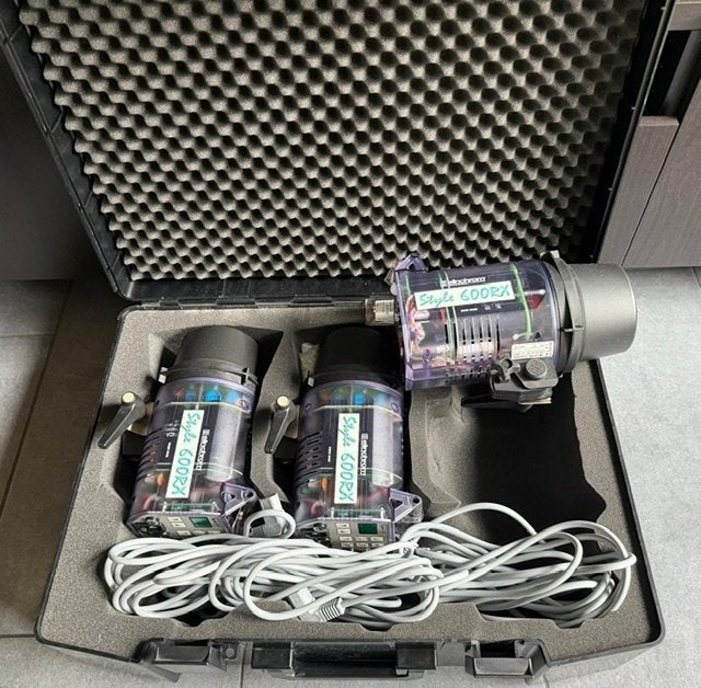 Elinchrom studio lampen in nieuwstaat., Ophalen, Zo goed als nieuw, Studioflitser, Elinchrom