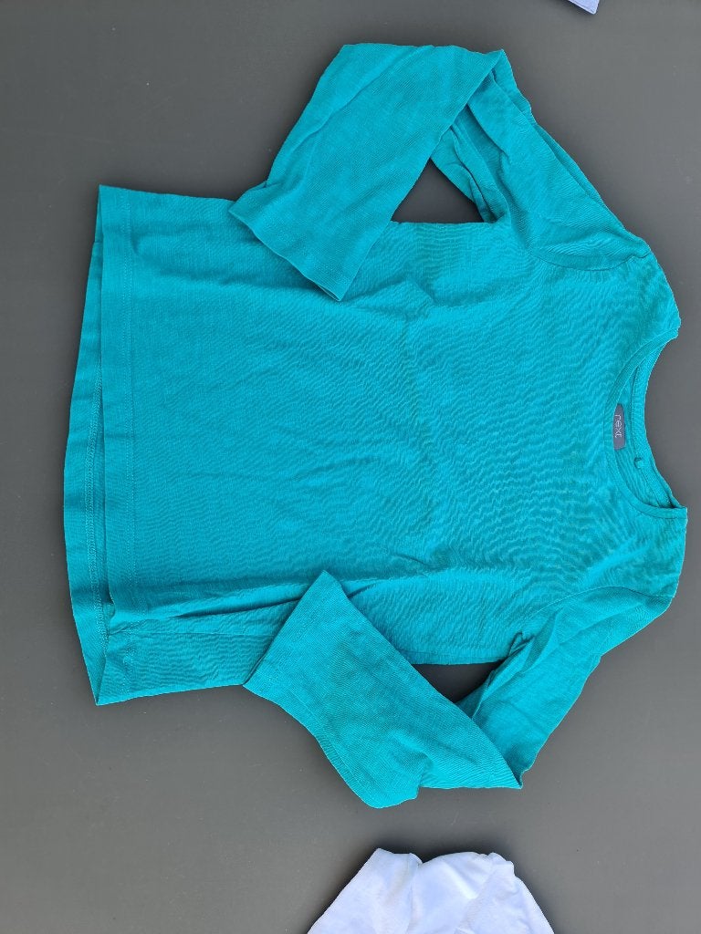 blauw T-shirt, longsleeve, Next, 110, Ophalen, Zo goed als nieuw