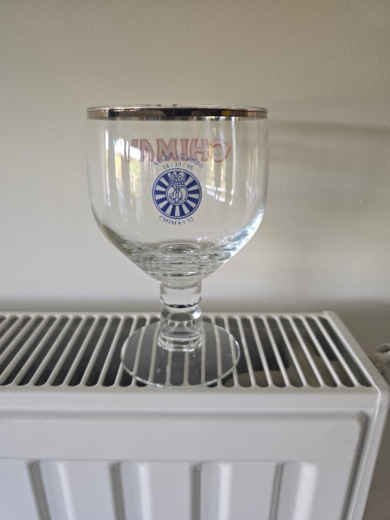 Verre Trappiste Chimay, Enlèvement, Comme neuf, Verre ou Verres, Autres marques