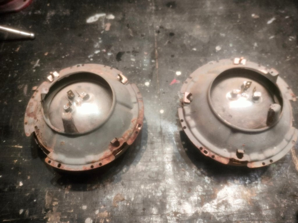 sealed beam koplampen vw t2 of kever, Enlèvement, Utilisé