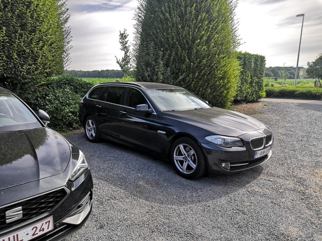 Winterwielen/banden BMW F10-F11, Ophalen, Gebruikt, Banden en Velgen, 17 inch
