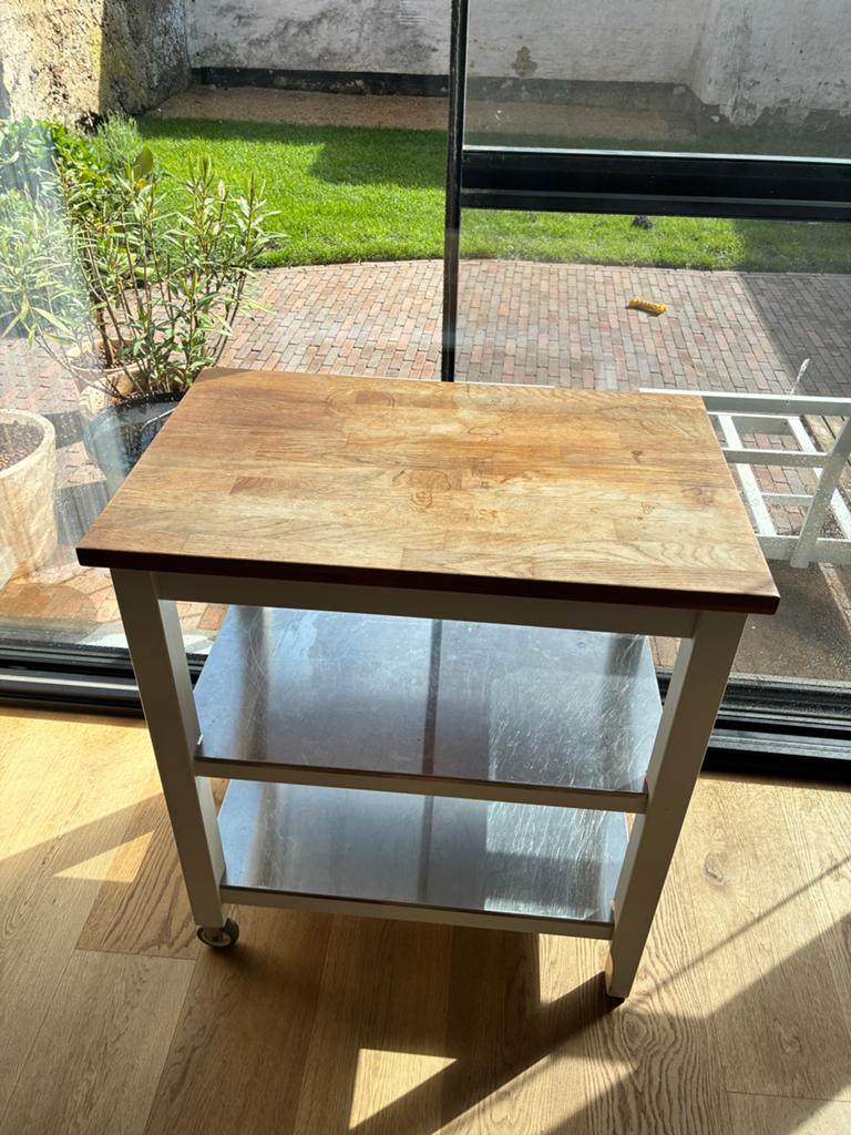 Keuken trolley / keukeneiland, Huis en Inrichting, Ophalen, Zo goed als nieuw