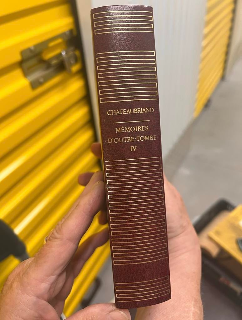 Chateaubriand - Mémoires d'Outre-Tombe (4 volumes complets), Ophalen of Verzenden, Zo goed als nieuw, Europa overig