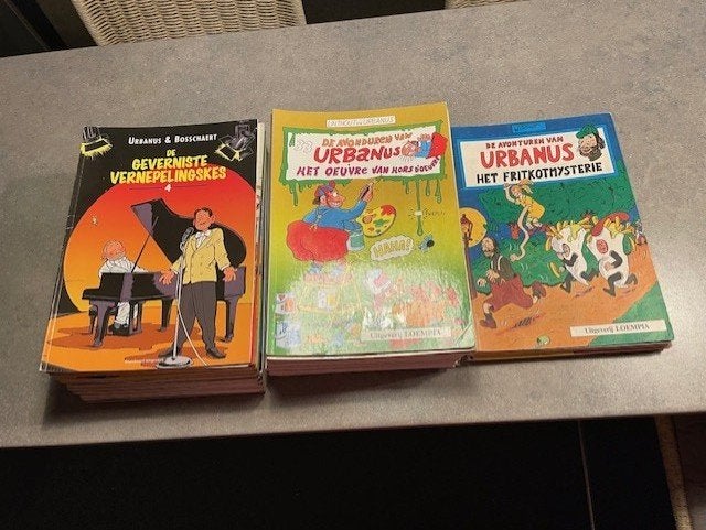 Strips URBANUS 66 stuks, Ophalen, Gelezen