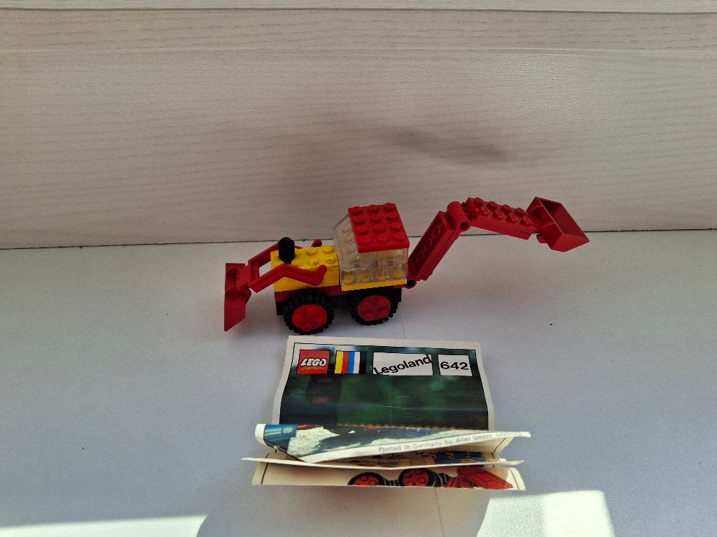 Lego 642 ( 642-2 ) Double Excavator 1971, Ophalen of Verzenden, Compleet, Lego, LEGOLAND