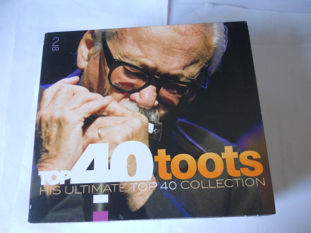2 CD S - TOOTS TIELEMANS  - TOP 40, Cd's en Dvd's, Wereldmuziek, Ophalen of Verzenden, Zo goed als nieuw, Verzamelalbum