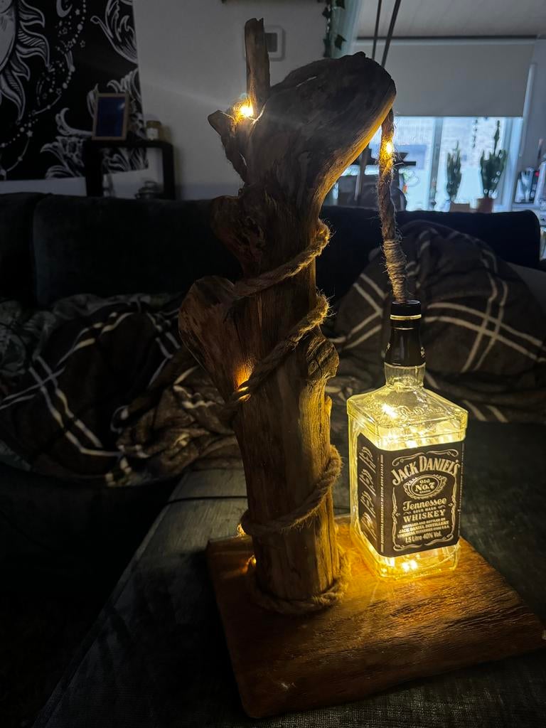 Handgemaakte Jack Daniels Lamp, Enlèvement, Comme neuf