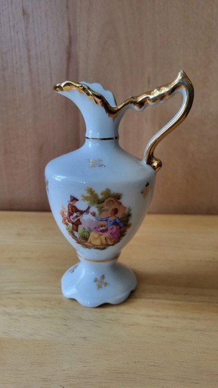 Porcelaine de Limoges – Mini pichet, Verzamelen, Ophalen, Porselein, Overige typen
