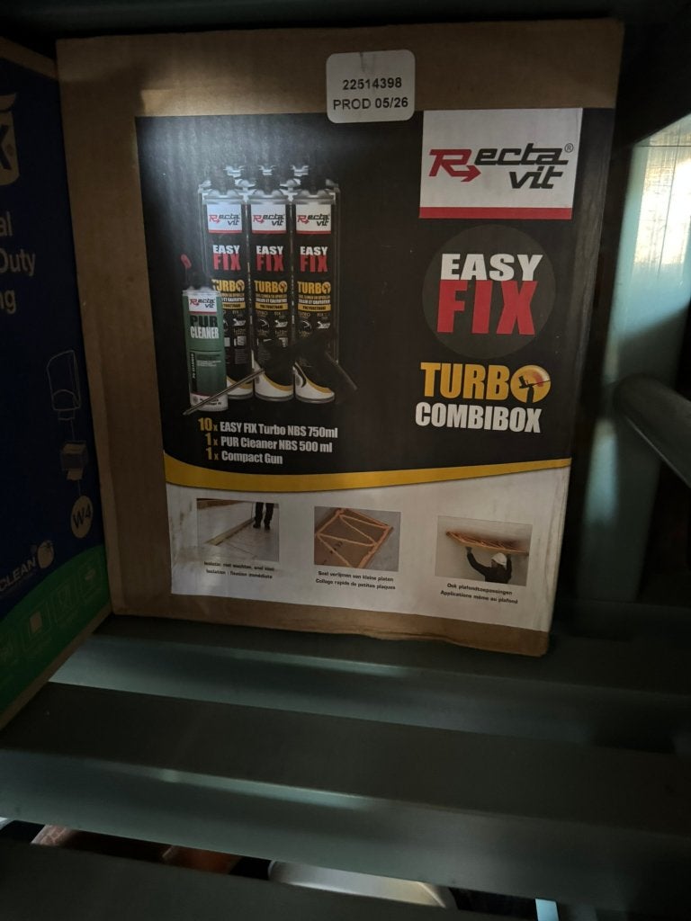 Boîte combinée Rectavit Easyfix Turbo, Bricolage & Construction, Isolation & Étanchéité, Enlèvement, Neuf, Autres matériaux