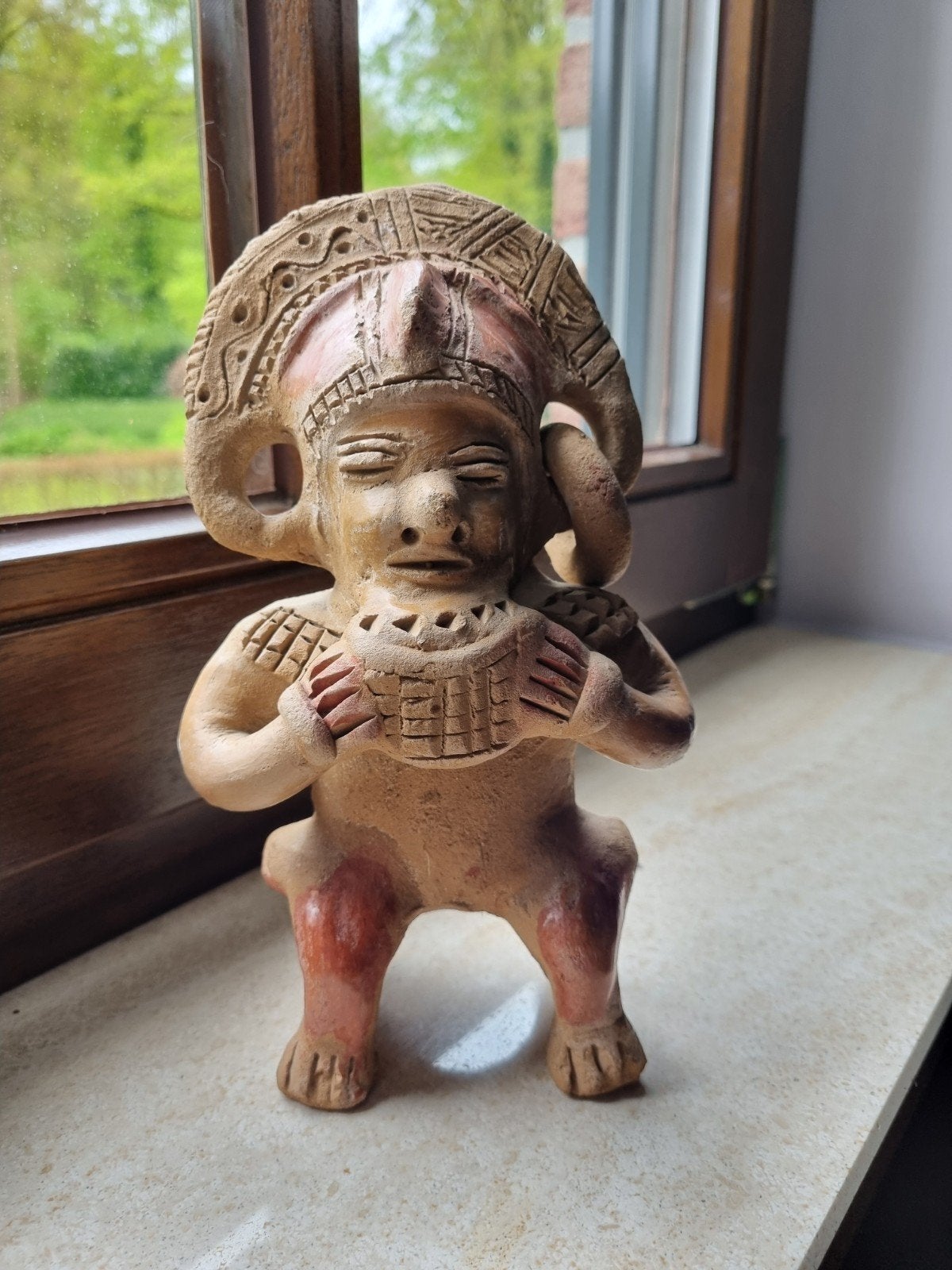 terracotta beeldje uit Peru, Huis en Inrichting, Ophalen of Verzenden