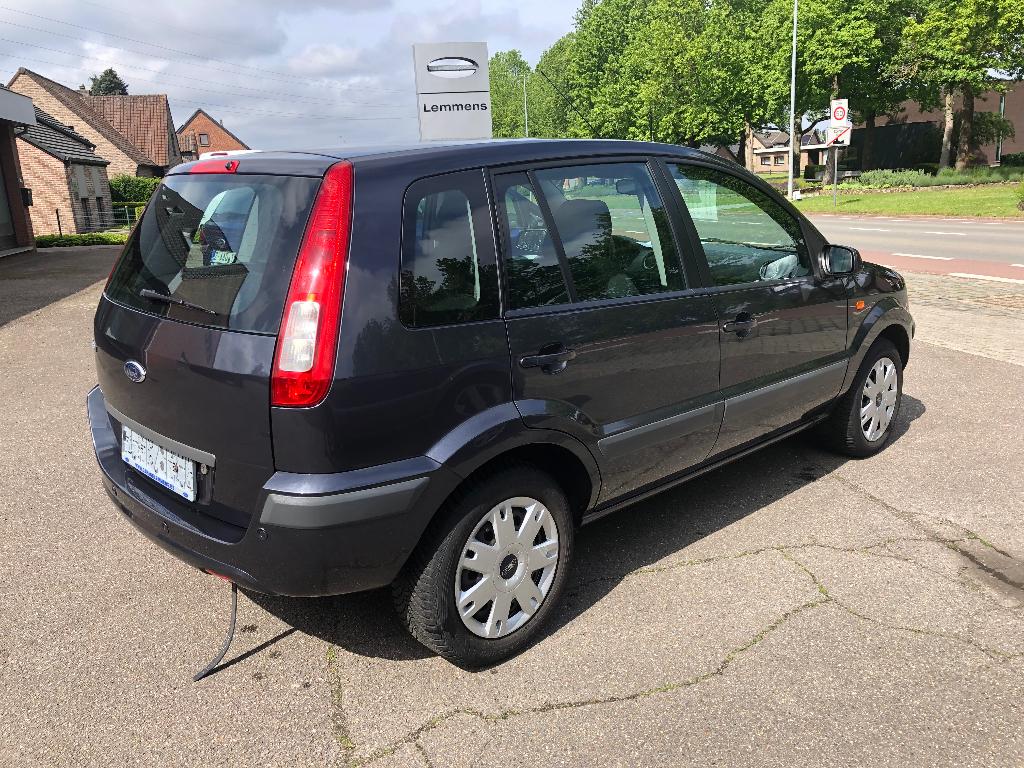 Ford Fusion 1.4I Benzine 5V 01/2008 Eerste eigenaar 98470 km, Auto's, Voorwielaandrijving, Stof, Zwart, Particulier