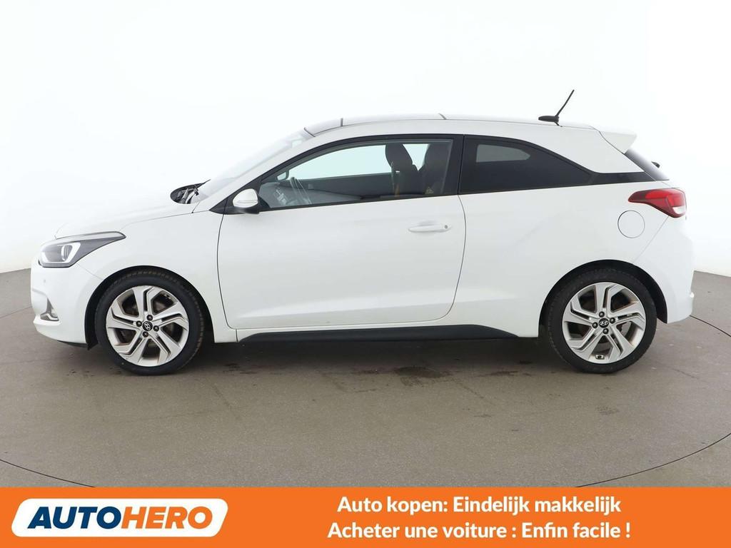 Hyundai i20 1.4 CRDi Comfort (bj 2017), Auto's, Hyundai, Voorwielaandrijving, Stof, Gebruikt, Zwart