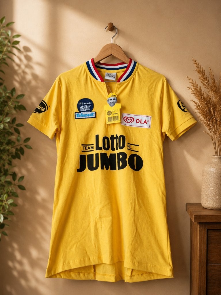 Team Lotto Jumbo Retro Koersshirt Joop Zoetemelk – S/M, Sport en Fitness, Wielrennen, Nieuw, Kleding, Ophalen