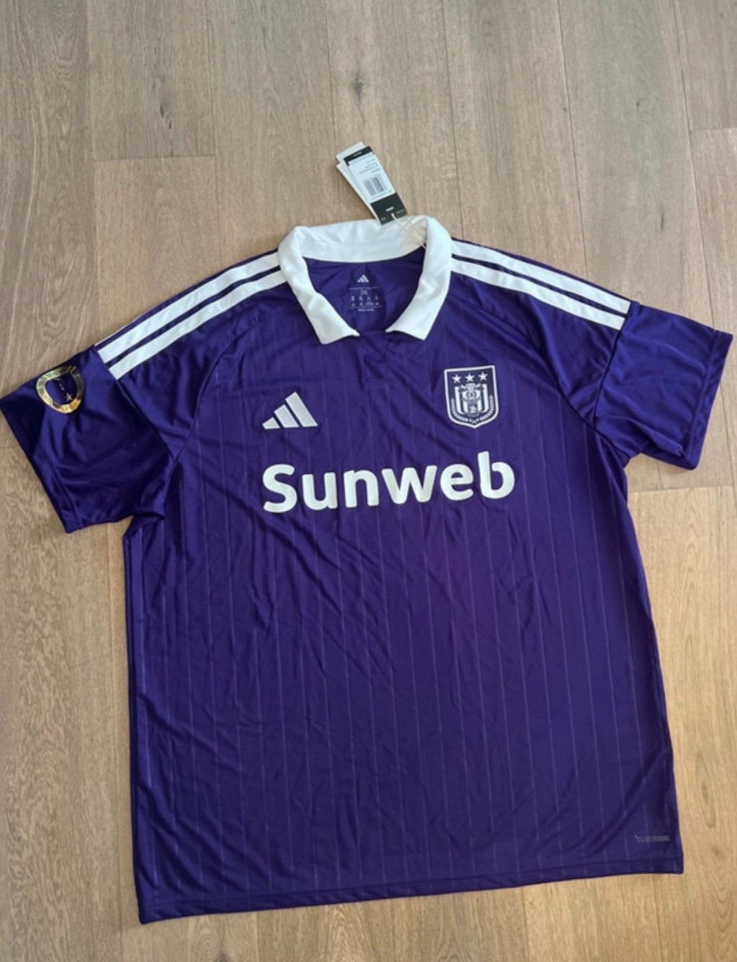 RSC Anderlecht Voetbalshirt Paars 2026/2027 - Maat S, Taille S, Enlèvement ou Envoi, Neuf, Maillot