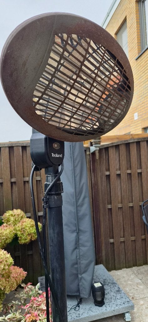 Terrasverwarmer, Ophalen, Gebruikt, Elektrisch, Vloer