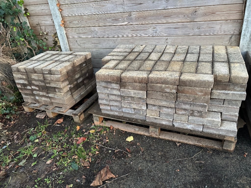 Betonklinkers voor oprit of terras 16m2, Ophalen, Gebruikt, Klinkers, 10 m² of meer