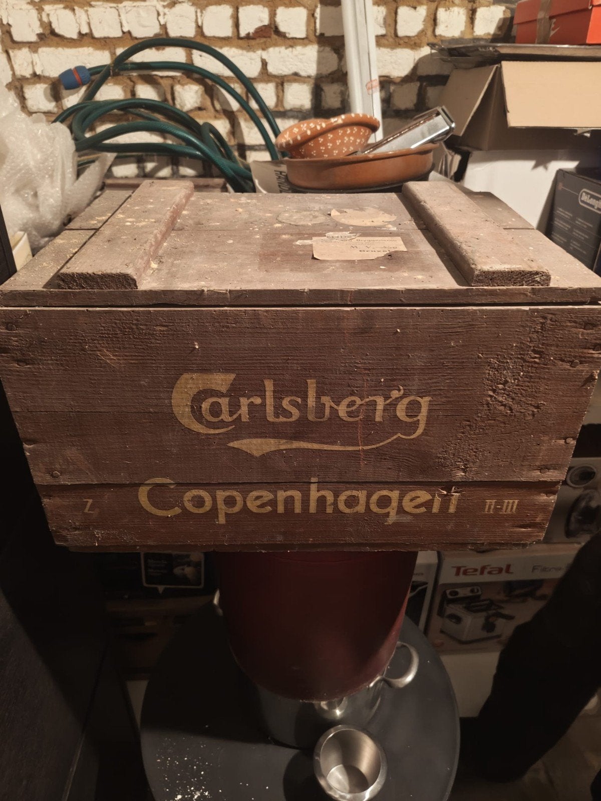 Boîtes en bois Calsberg, Enlèvement