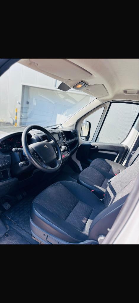 Peugot boxer, Auto's, Bestelwagens en Lichte vracht, Voorwielaandrijving, 4 deurs, Stof, Wit