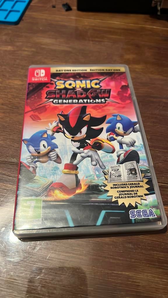 SONIC SHADOW (Switch), Enlèvement ou Envoi, Comme neuf