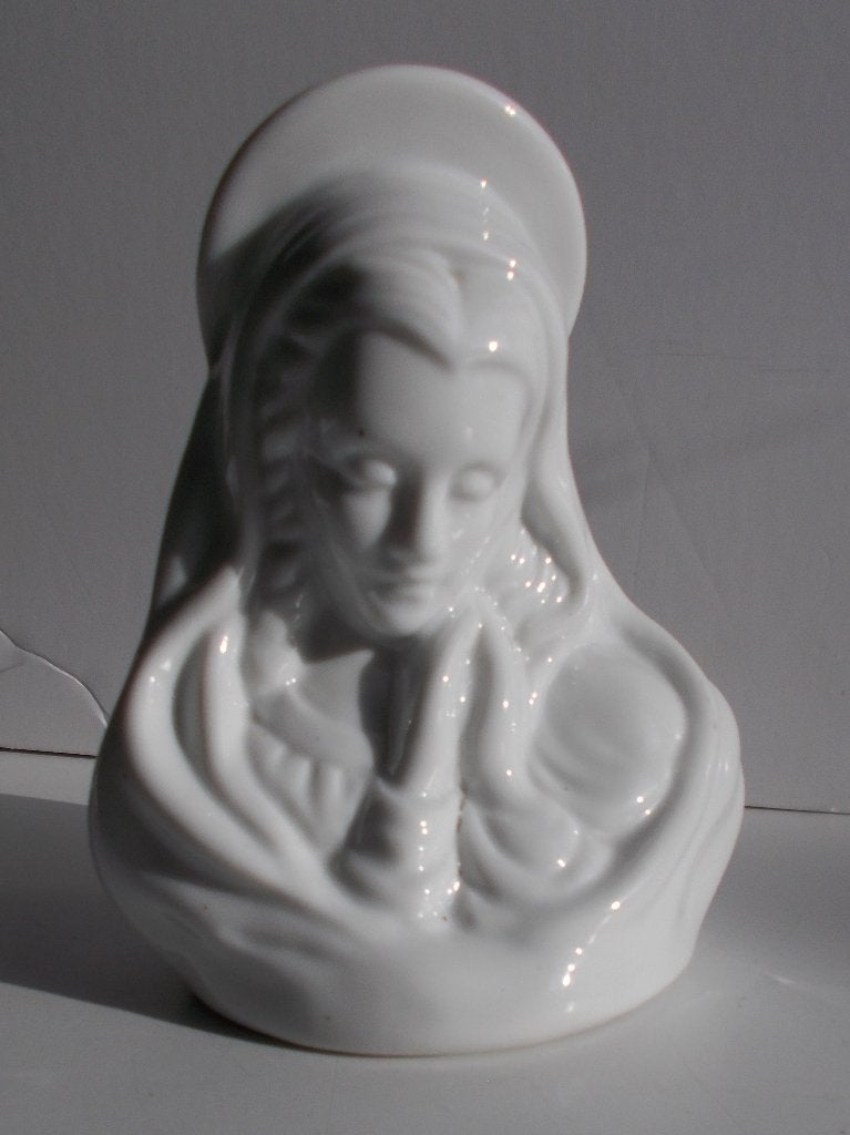 Maria beeldje voor kaars, Antiek en Kunst, Ophalen of Verzenden