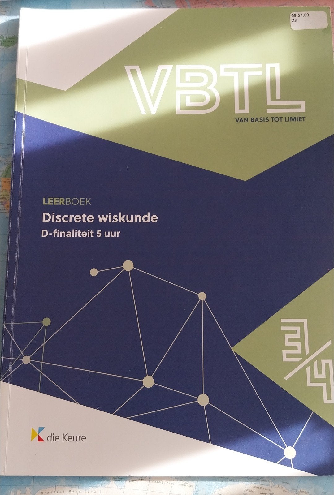 VBTL Leerboek Discrete wiskunde D-finaliteit 5 uur, Boeken, Die Keure, ASO, Nieuw, Ophalen of Verzenden
