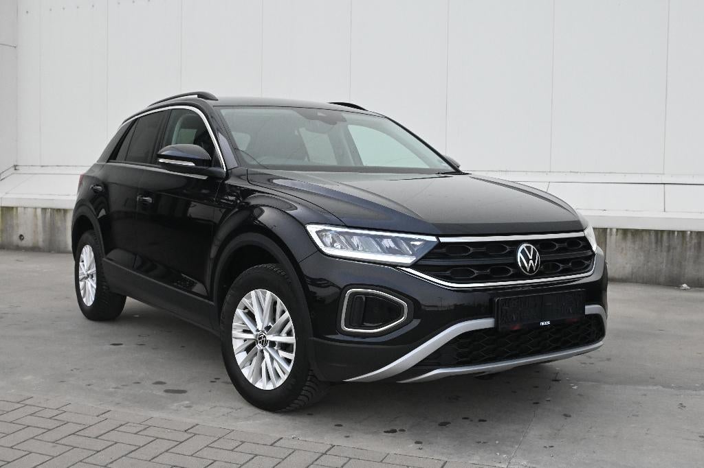 Volkswagen T-roc Life / 1.0TSI / 116PK / 2024 / garantie, Auto's, Volkswagen, Voorwielaandrijving, Stof, Zwart, Bedrijf