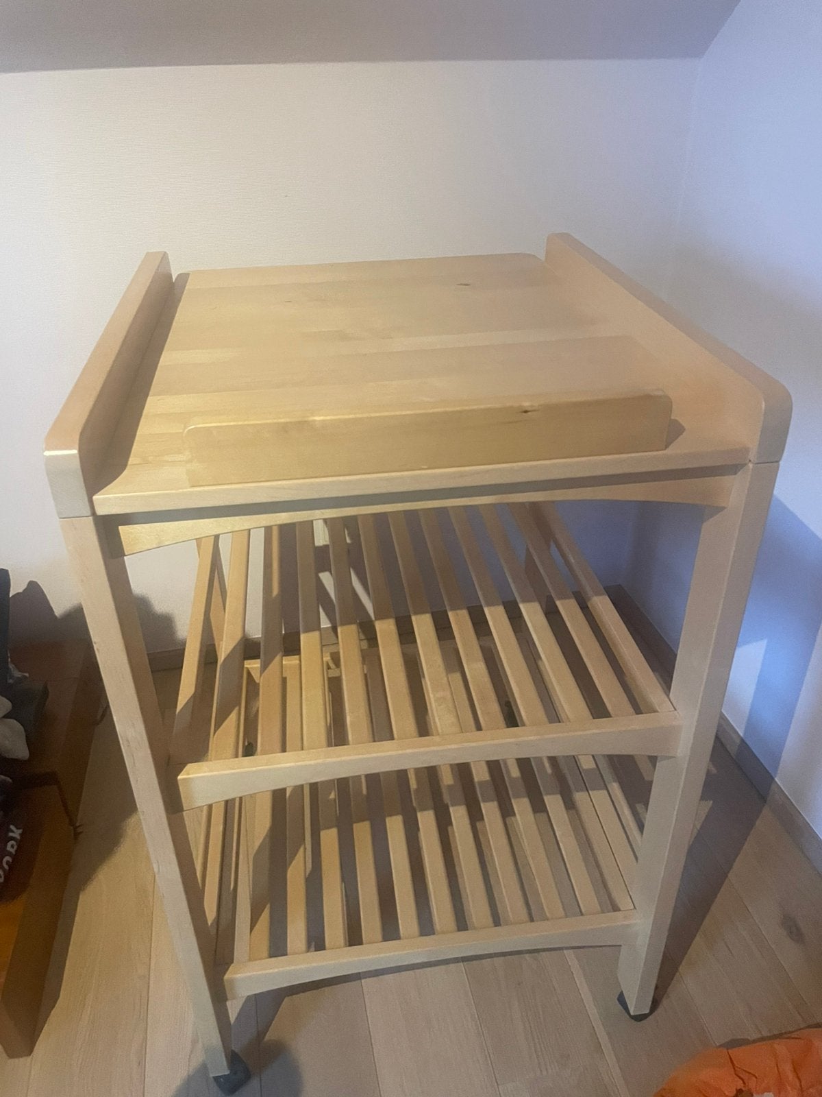 Houten luiertafel, Kinderen en Baby's, Ophalen, Zo goed als nieuw, Overige typen