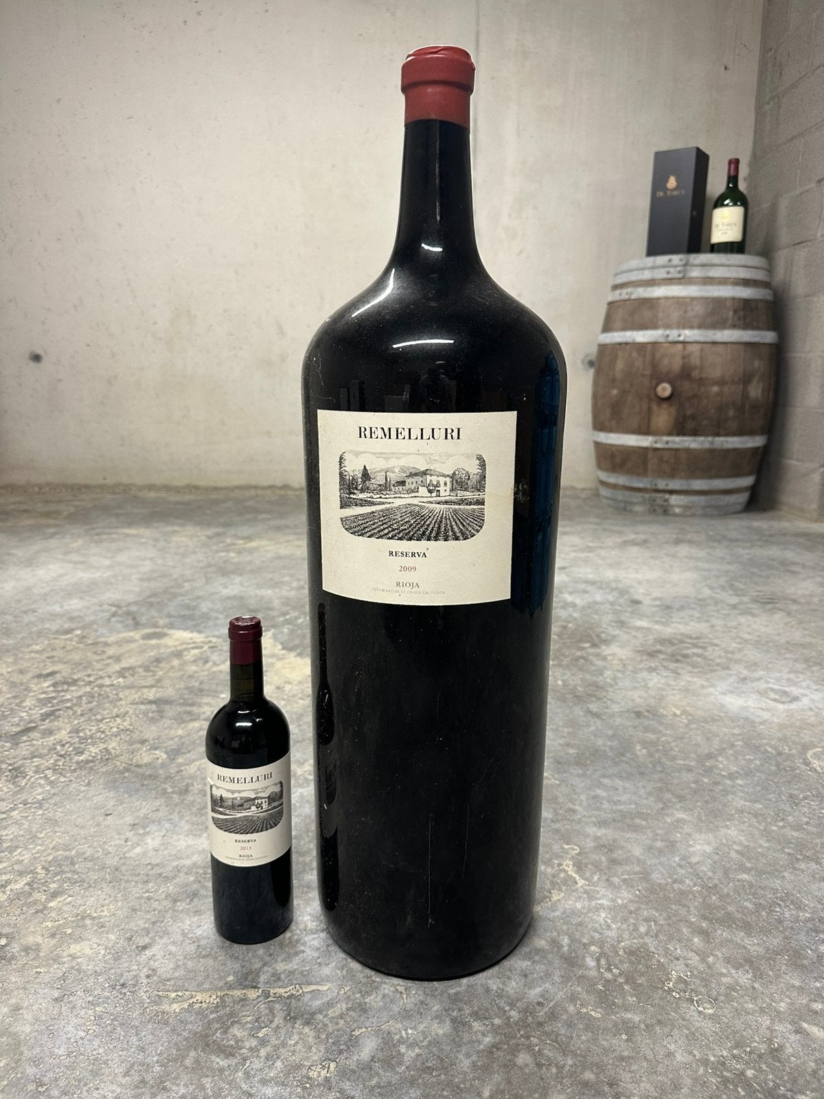 Remelluri Reserva Rioja 2009 – 18L Melchior, Collections, Vins, Comme neuf, Espagne, Enlèvement