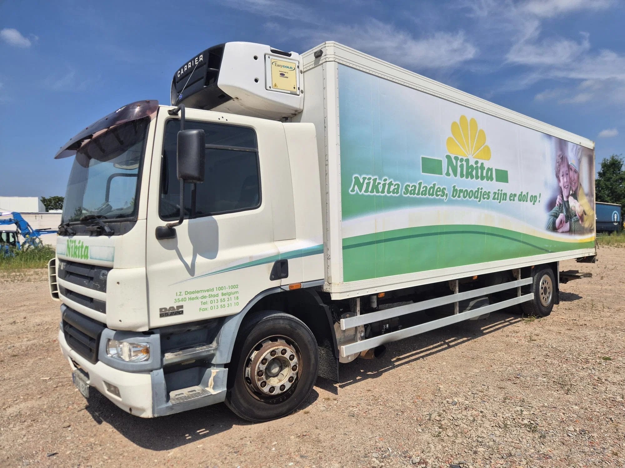 DAF CF220 FRIGO MANUEEL (bj 2004), Auto's, Overige brandstoffen, Bedrijf, DAF, Te koop