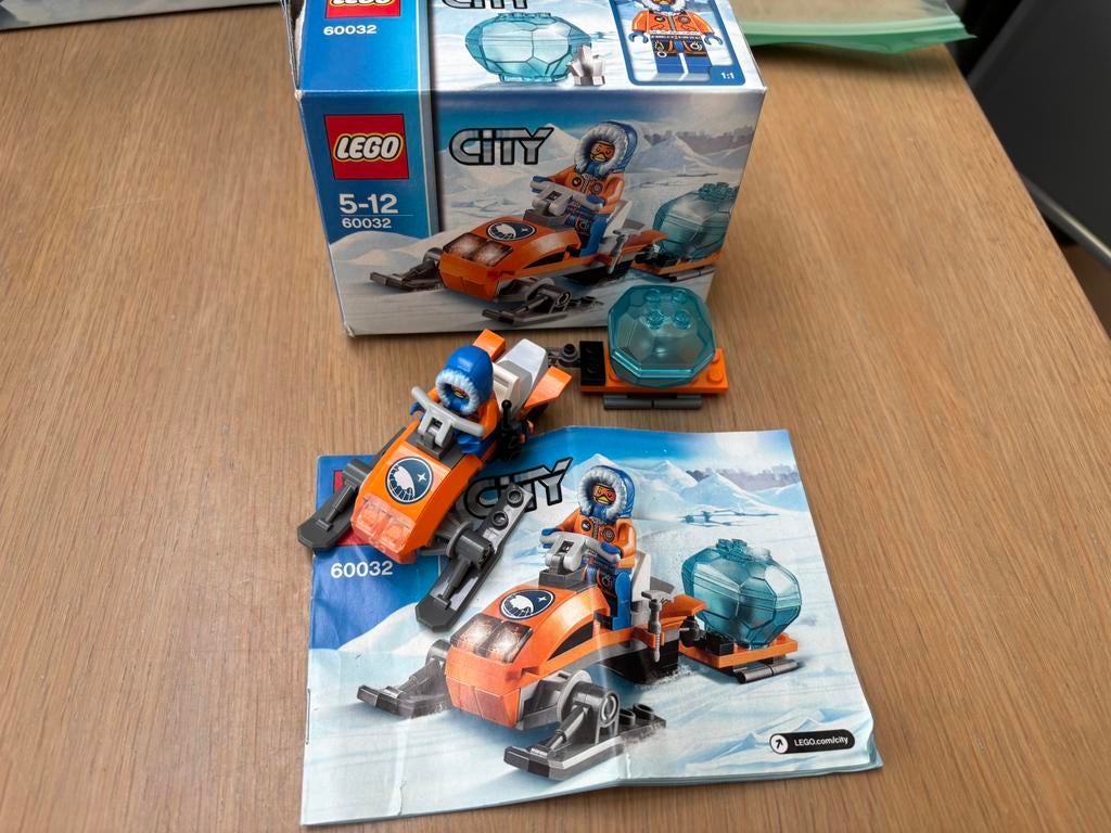 LEGO City Arctic Sneeuwscooter - 60032, City, Lego, Ophalen of Verzenden, Zo goed als nieuw