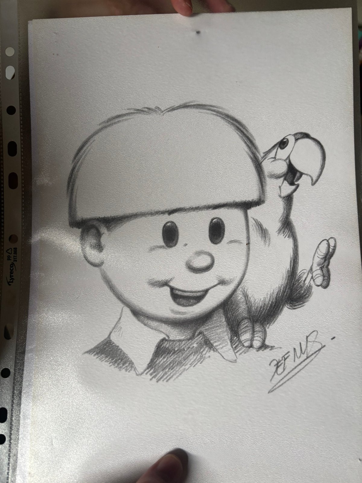 Tekeningen van Jef Nys, Enlèvement