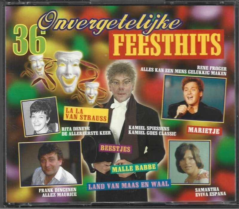 2 CD Various – 36 Onvergetelijke Feesthits, Ophalen of Verzenden, Zo goed als nieuw, Verzamelalbum, Pop
