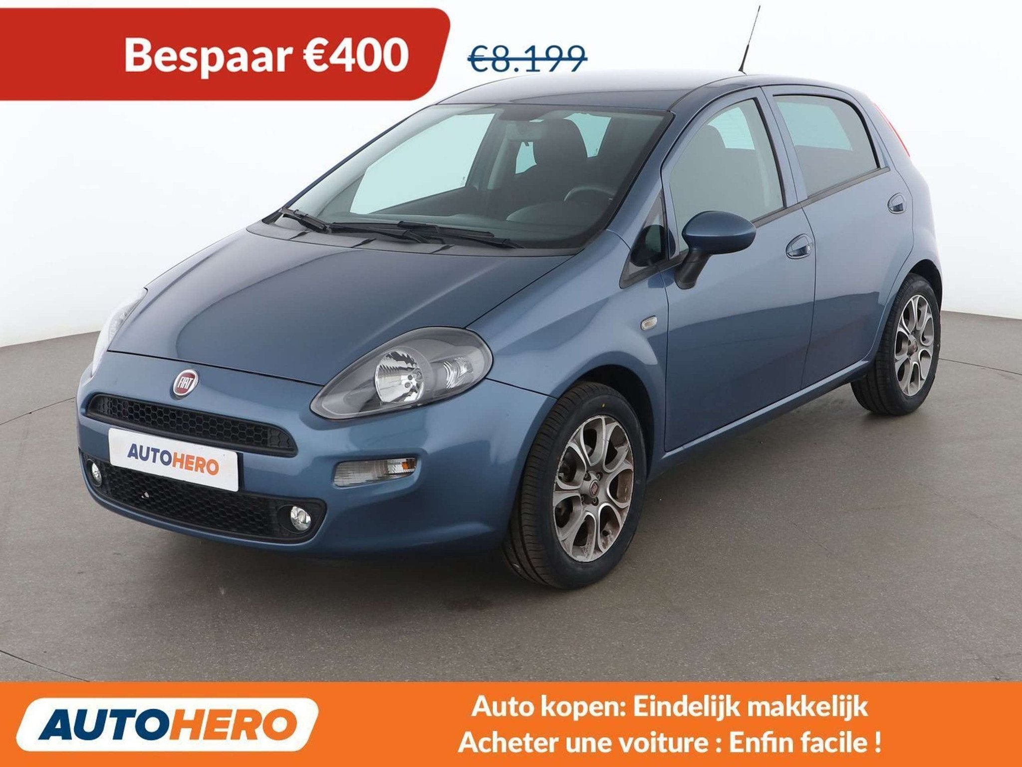 Fiat Punto 1.2 Basis (année de construction 2017), 1242 cm³, Achat, Euro 6, 69 ch