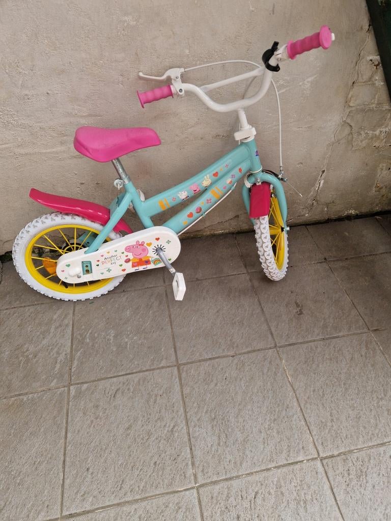 Fiets voor de meisjes, zonder zijwieltjes, Fietsen en Brommers, Fietsen | Kinderfietsjes, Ophalen, Zijwieltjes