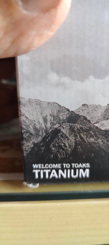 Popote titane TOAKS Light 550 ml – ultra légère, Enlèvement ou Envoi