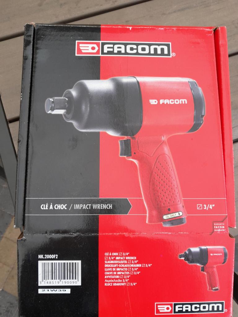 Facom slagmoersleutel nieuw!!! NK.2000F2, Auto diversen, Autogereedschap, Ophalen, Nieuw