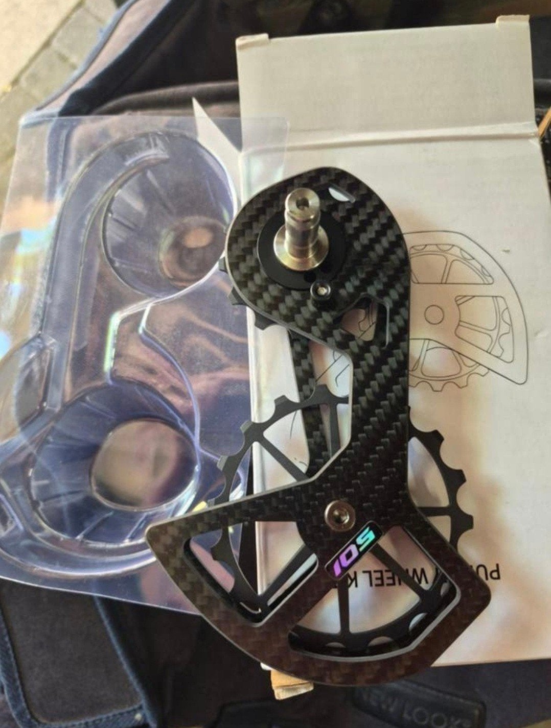 Carbon/keramische derailleurkooi voor Shimano 105, Sport en Fitness, Ophalen of Verzenden, Nieuw