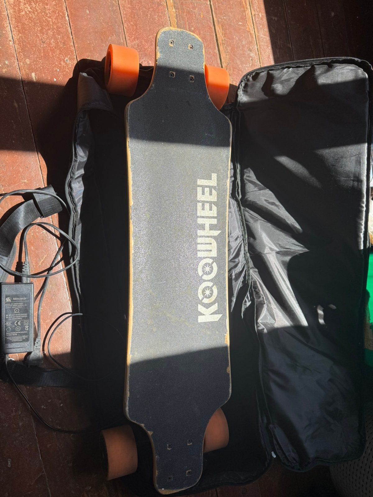 Koowheel 2 elektrisch longboard, Ophalen, Gebruikt, Skateboard, Longboard