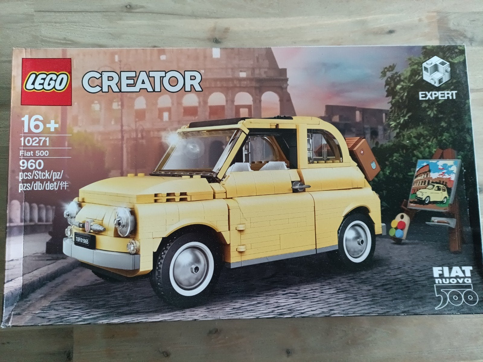 10271 Lego Fiat 500, Neuf, Lego, Ensemble complet, Enlèvement