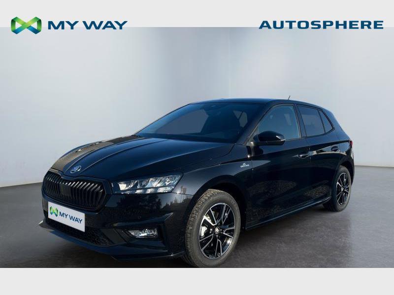 Skoda Fabia Fabia 1.0 TSI Monte Carlo DSG, Automaat, https://public.car-pass.be/vhr/23445cd6-baec-409c-8749-709c2cbe2409, Zwart