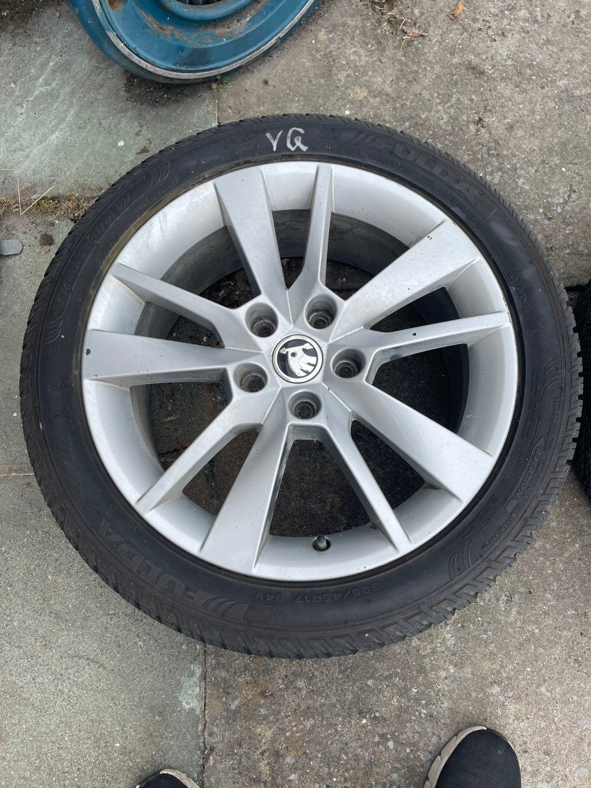 Jantes skoda, Auto-onderdelen, Banden en Velgen, Ophalen, Band(en)