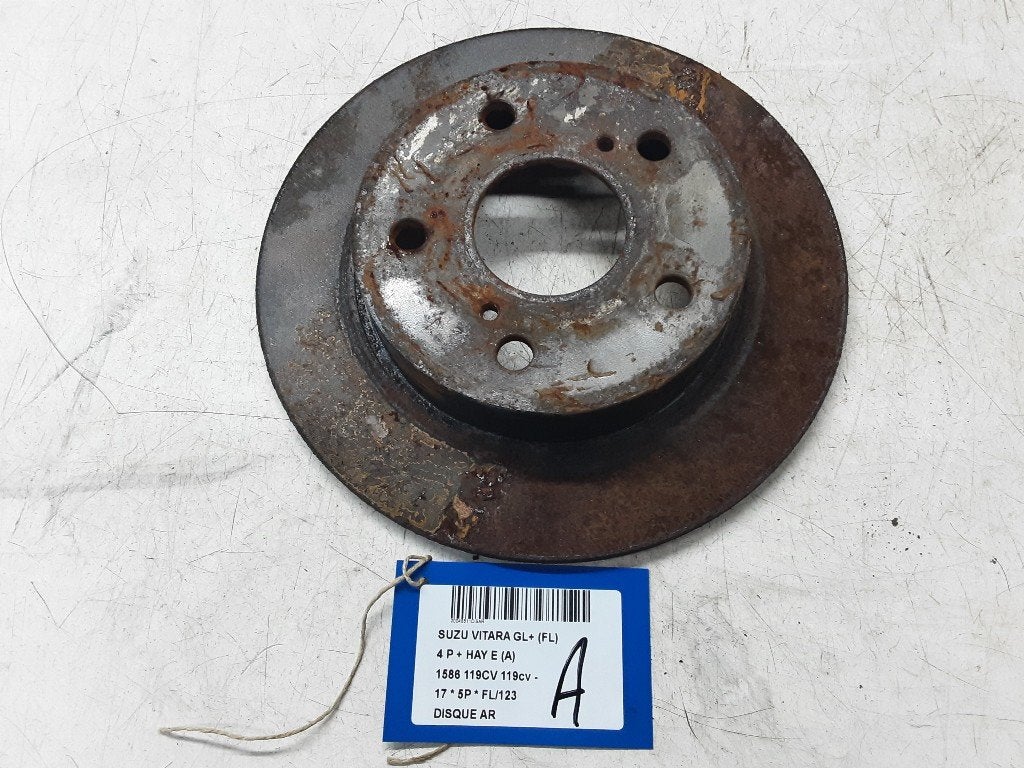 FREIN DISQUE ARRIÈRE Suzuki Vitara (LY / MY) (01-2015/-), Mevr. I. Hauben, Utilisé, Rue de l'Espoir 34 34
4030  GRIVEGNÉE, BE