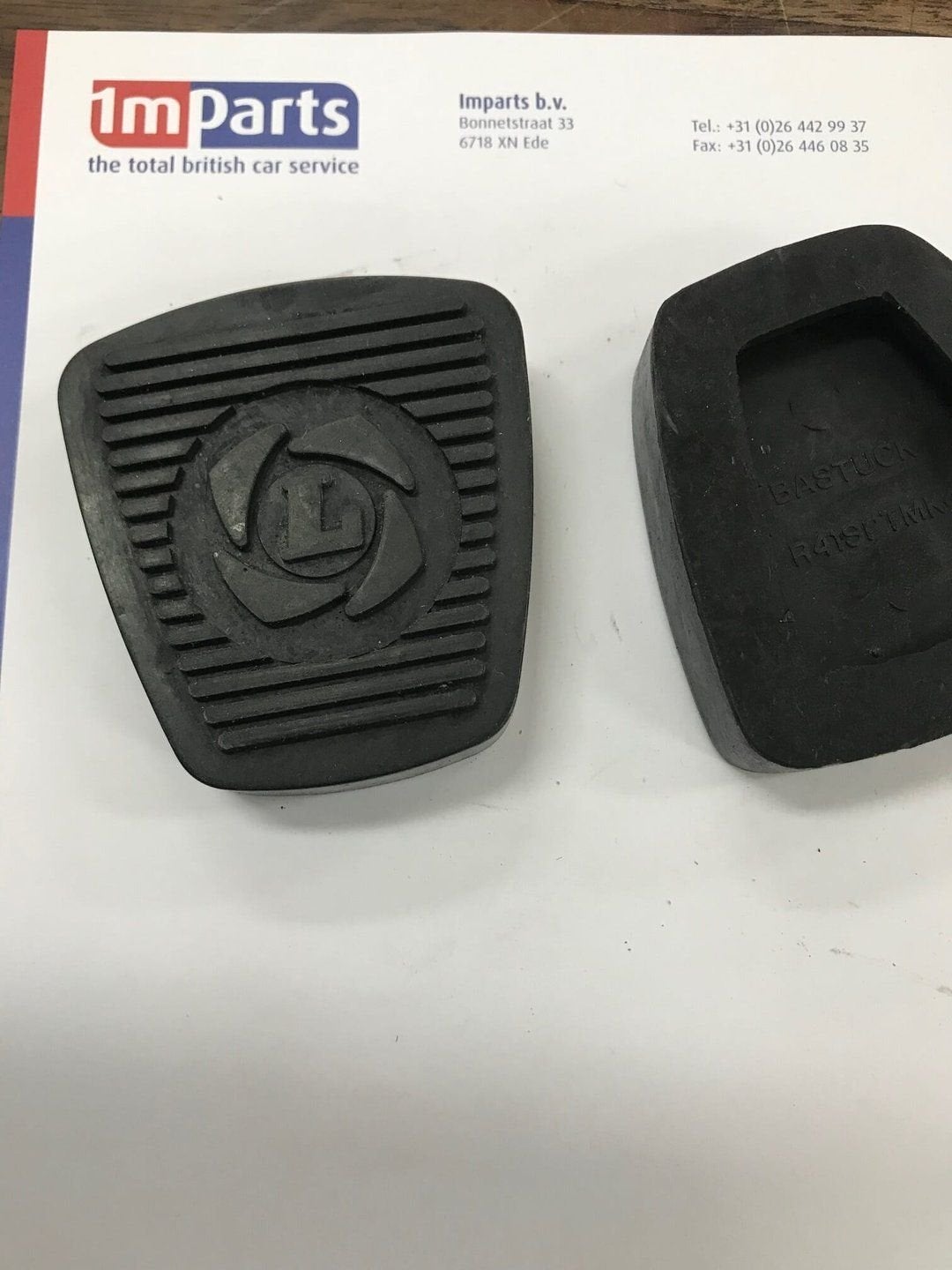 Nieuw pedaal rubber voor uw TRIUMPH Spitfire en TR7. Per stu, Auto-onderdelen, -, Overige automerken, -, Nieuw