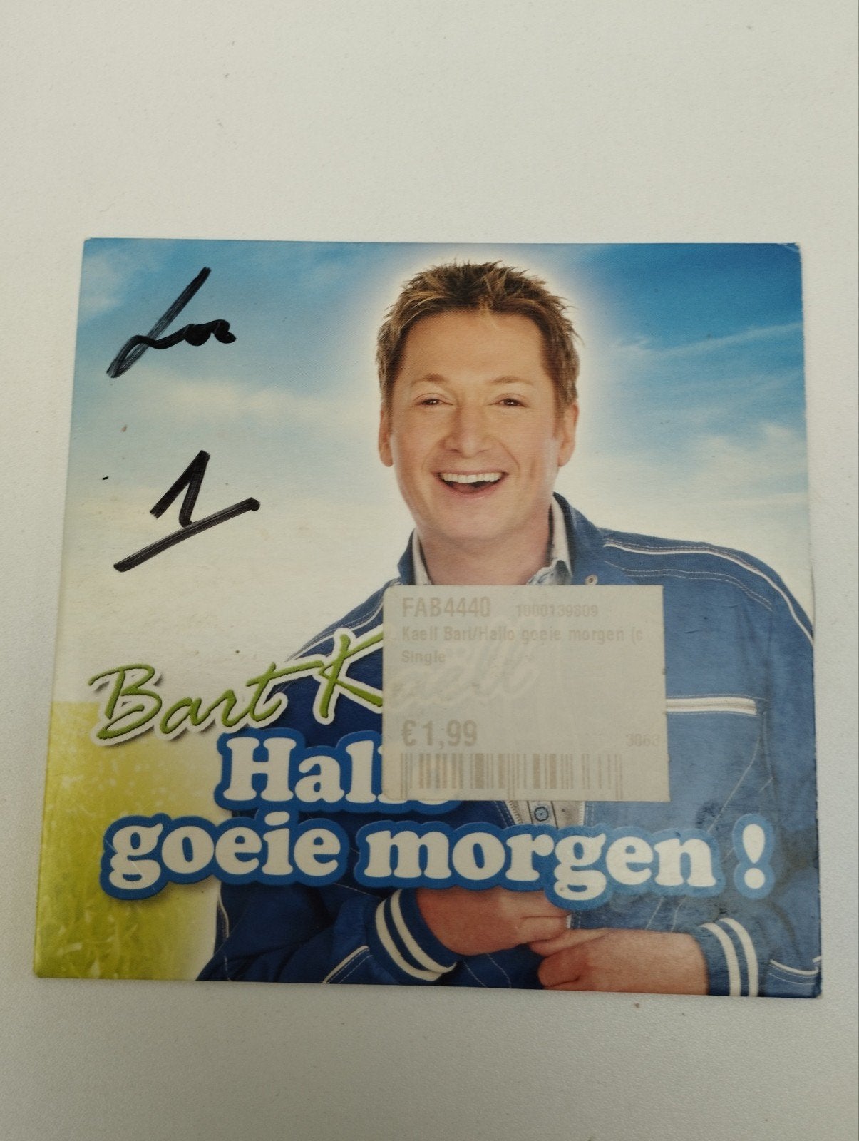 Een muziek single van Bart kaell kleur verschillende kleuren, Ophalen