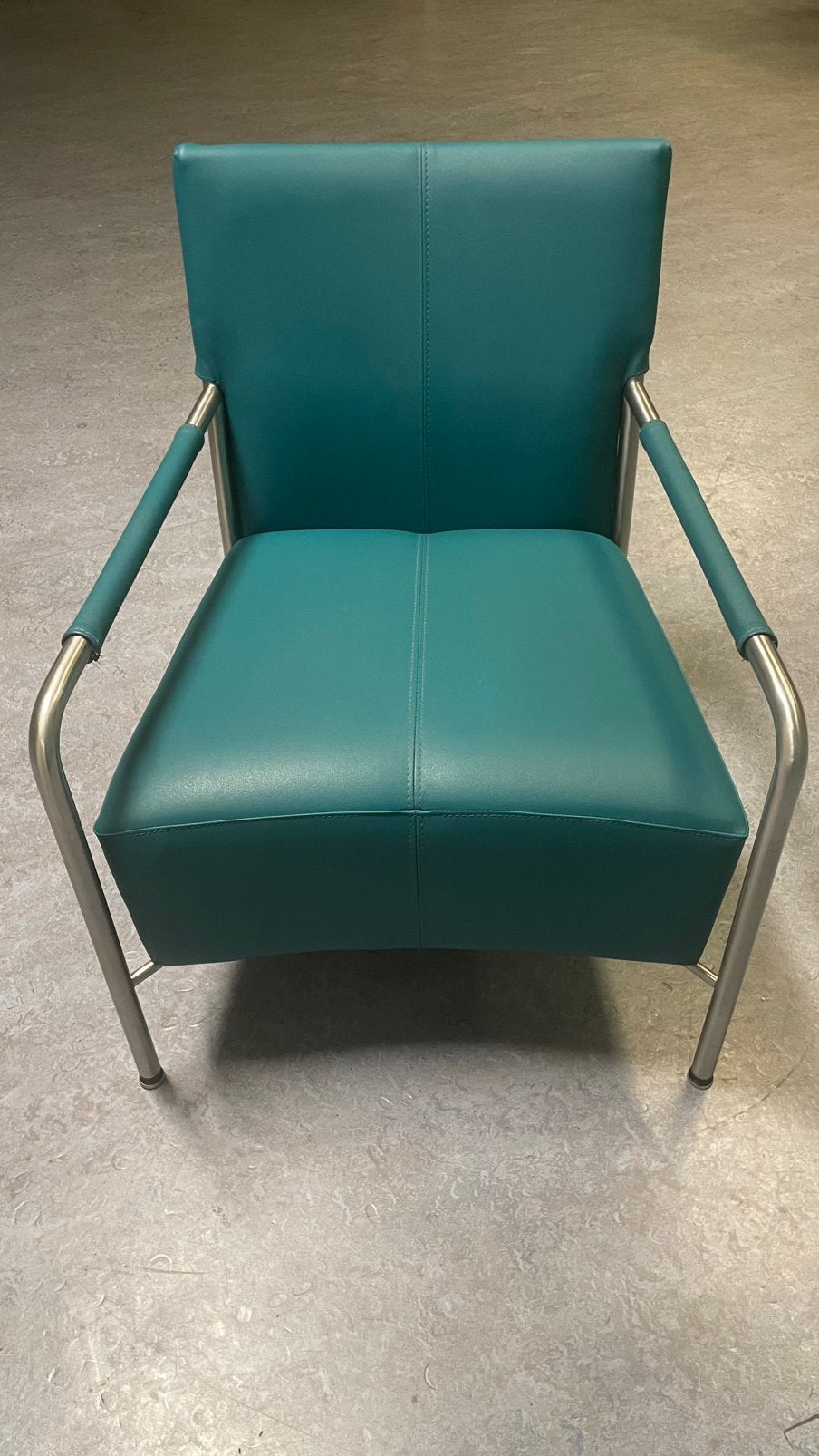 Bert Plantagie, Class fauteuil, Leer met RVS, showroommodel, Enlèvement, Neuf, Cuir
